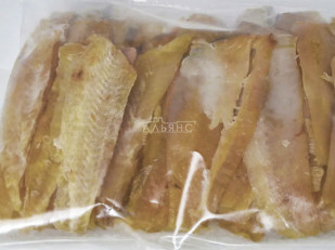 Рыба горячего копчения: Камбала (соломка)