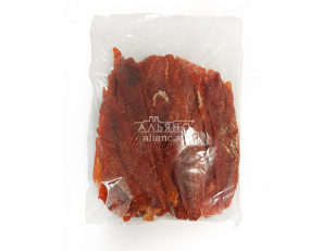 Кета (чипсы с перцем) вяленая 20 гр.: Спинка янтарная с перцем