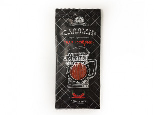 Рыба горячего копчения: Кнуты  Салями Чили 50 гр