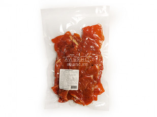 Деревенские гренки со вкусом Камчатского краба (Сурские): Мясо свинины по-кавказски