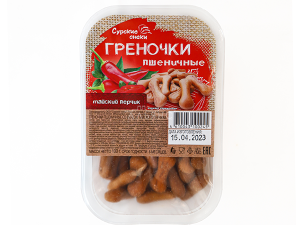 Сурские гренки Тайский перчик (100 гр) в Звенигороде