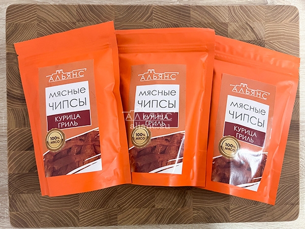 Мясо (АЛЬЯНС) вяленое курица "Гриль" 50 гр. в Звенигороде