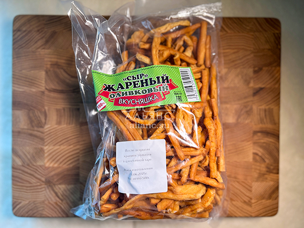 Жареный сыр "ВКУСНЯШКА" (Оливковый) 500гр. в Звенигороде