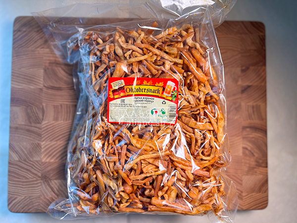Нитка ЖАРЕНАЯ "Тайский перец" Oktobersnack 1 кг (сырный продукт) в Звенигороде