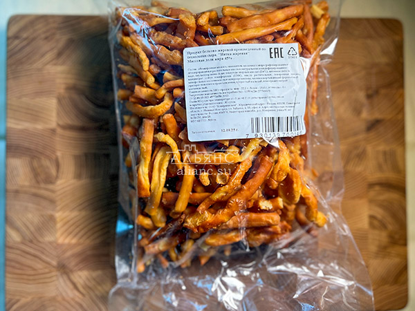 Нитка ЖАРЕНАЯ  Oktobersnack1 кг (сырный продукт) в Звенигороде