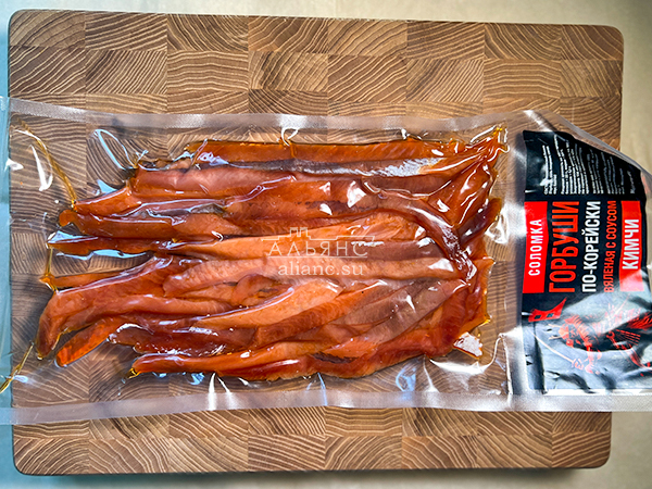 Горбуша соломка по-корейски в Звенигороде