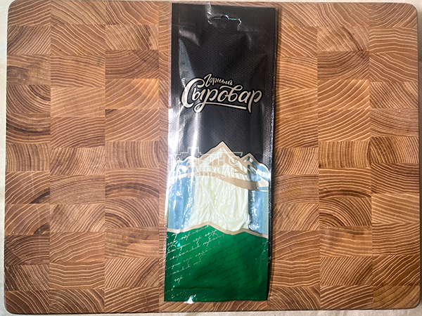 Сыр 60 гр ГОРНЫЙ СЫРОВАР (Паутинка белая с укропом и чесноком) в Звенигороде