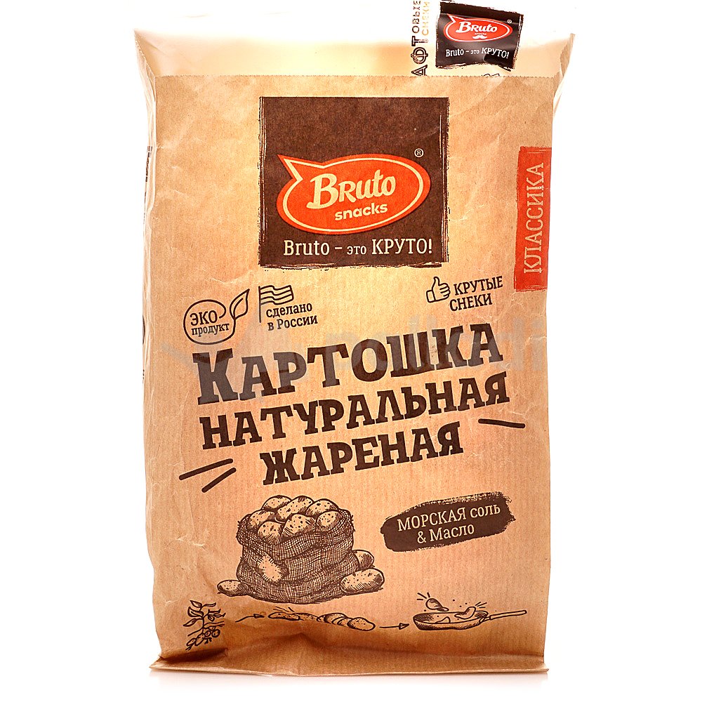 Картофель «Бруто» с солью 70 гр. в Звенигороде